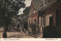Duke of Gloucester Street, James Craig Jeweller Postcard