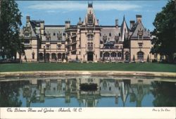 The Biltmore House and Gardens - Asheville, NC Postcard