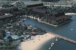 Polynesian Village Resort, Walt Disney World Postcard