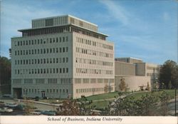 School of Business, Indiana University Postcard
