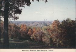 Rest Park, Nashville, Bean Blossom, Indiana Postcard