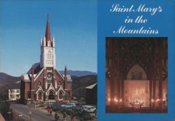 Saint Mary's in the Mountains, Virginia City, Nevada Postcard