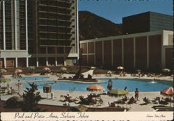 Pool and Patio Area, Sahara Tahoe Postcard