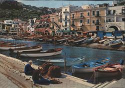 Marina Grande, Capri Postcard