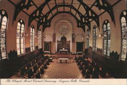 The Chapel, Mount Carmel Seminary, Niagara Falls Postcard
