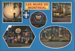 Montreal Murals - Artworks and Scenes Postcard