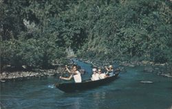 Shooting the Rapids of Pagsanjan Postcard