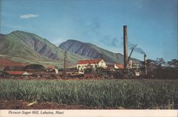 Pioneer Sugar Mill, Lahaina, Maui Postcard