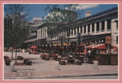 Faneuil Hall Marketplace Boston Postcard