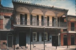 Gallier House Museum, Royal Street, New Orleans Postcard