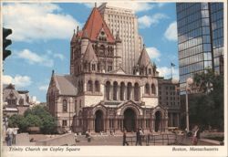 Trinity Church on Copley Square Postcard
