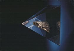 Moon Rock from Apollo 15 Mission, Mare Basalt Postcard