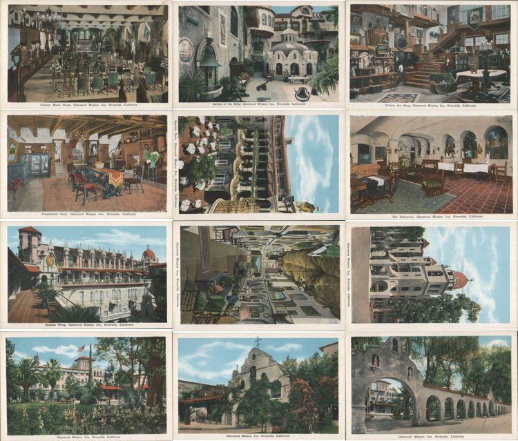 Set of 12: Glenwood Mission Inn Views