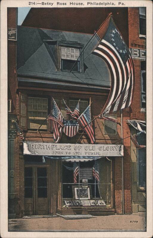 Betsy Ross House, Birth Place of Old Glory Philadelphia Pennsylvania