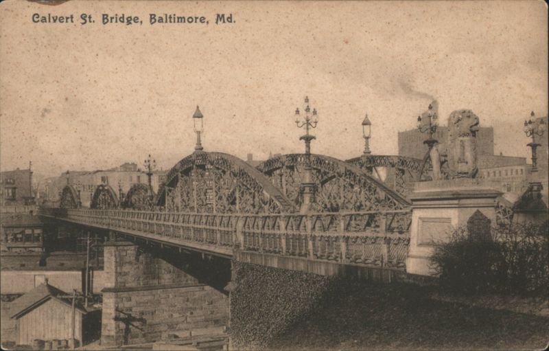 Calvert St. Bridge, Baltimore Maryland