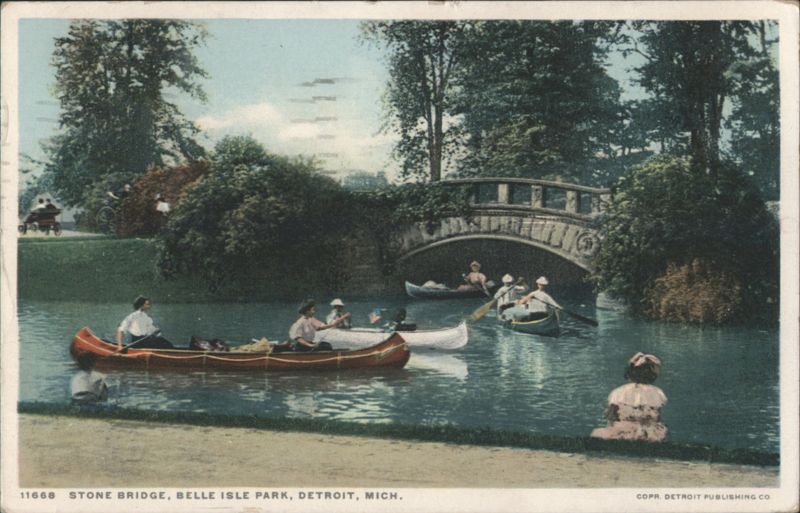 Stone Bridge, Belle Isle Park, Detroit, Michigan