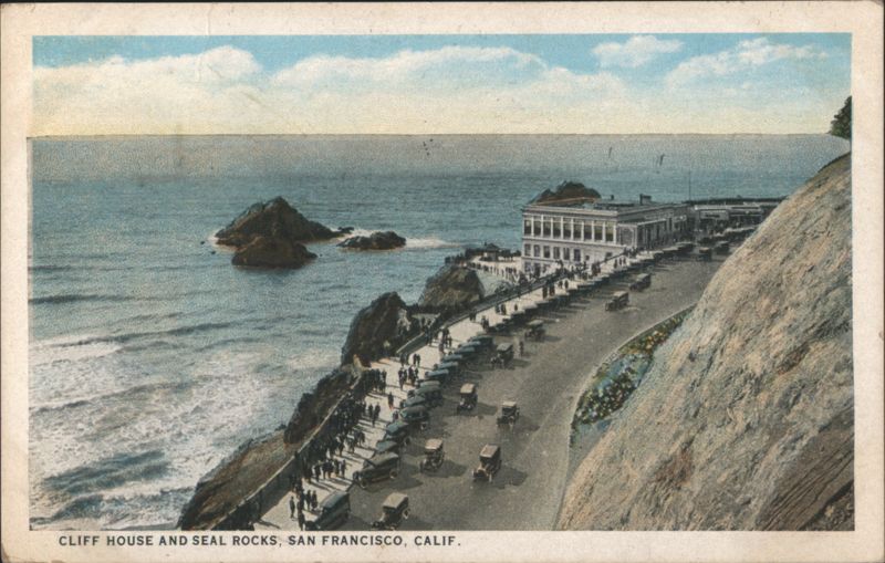 Cliff House and Seal Rocks, San Francisco California