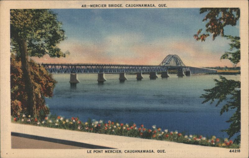 Mercier Bridge Caughnawaga QC Canada Quebec
