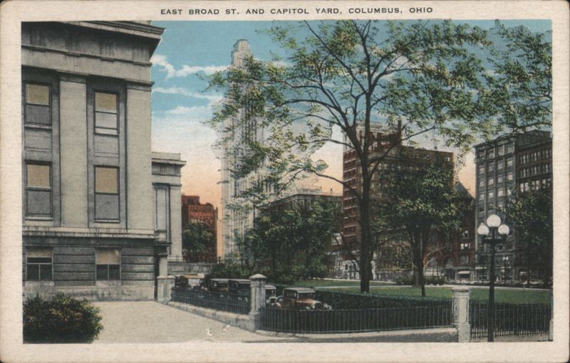 East Broad St. and Capitol Yard, Columbus, OH Ohio