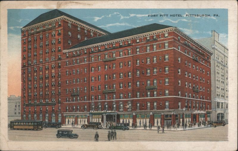 Fort Pitt Hotel Pittsburgh Pennsylvania
