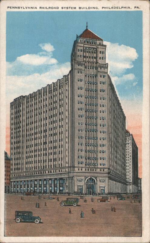 Pennsylvania Railroad System Building Philadelphia