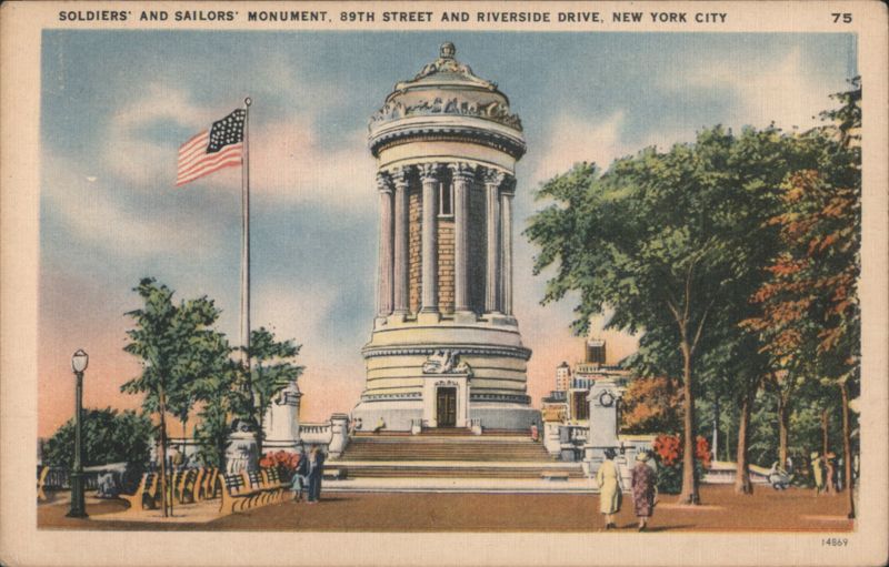 Soldiers' and Sailors' Monument, 89th St & Riverside Dr, NYC New York City
