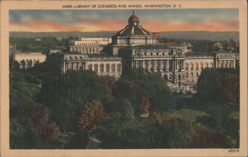 Library of Congress and Annex Washington District of Columbia