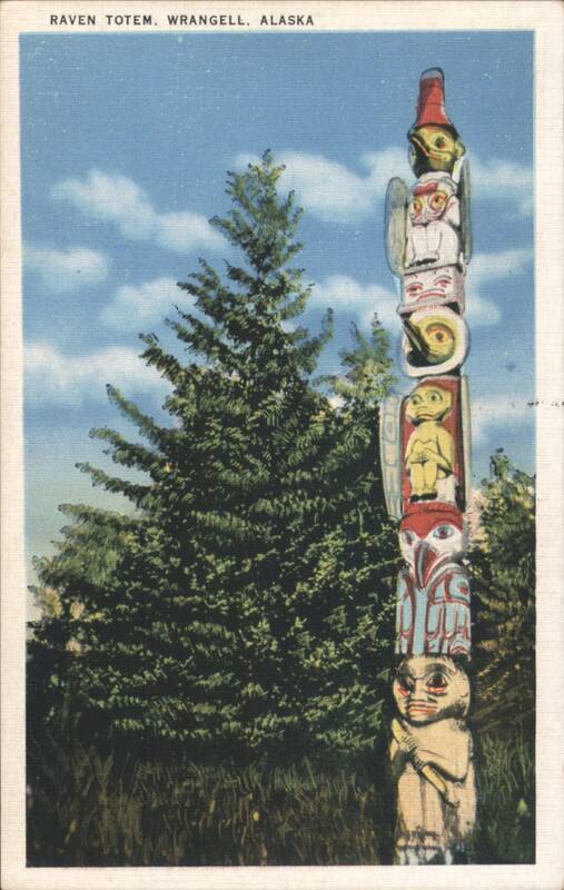 Raven Totem, Wrangell, Alaska