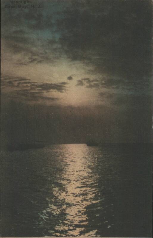Moonlight, Cape May, NJ New Jersey W. F. Reupsch