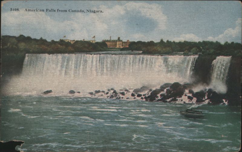 American Falls from Canada, Niagara Niagara Falls New York