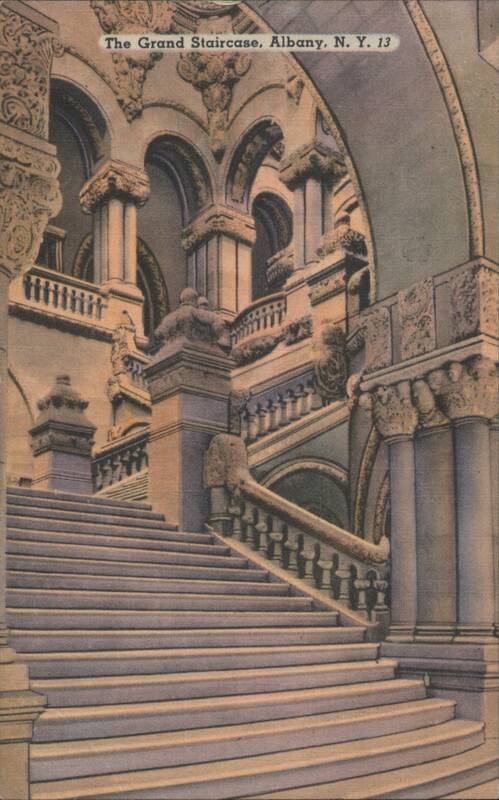The Grand Staircase, Albany, NY New York