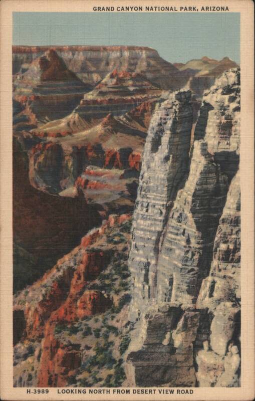 Grand Canyon National Park, Looking North from Desert View Road Arizona