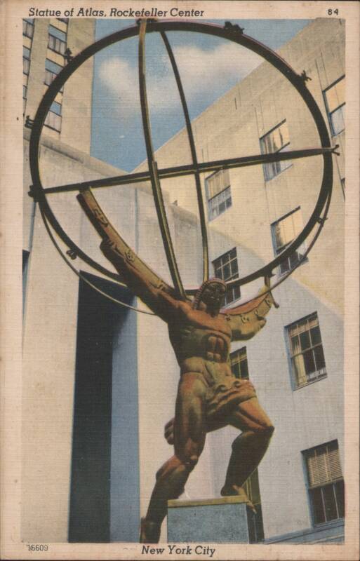 Statue of Atlas, Rockefeller Center, New York City