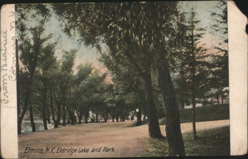 Eldridge Lake and Park, Elmira, NY New York