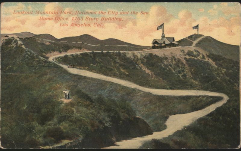 Lookout Mountain Park, Between the City and the Sea Los Angeles California