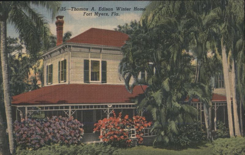 Thomas A. Edison Winter Home, Fort Myers, FL Florida