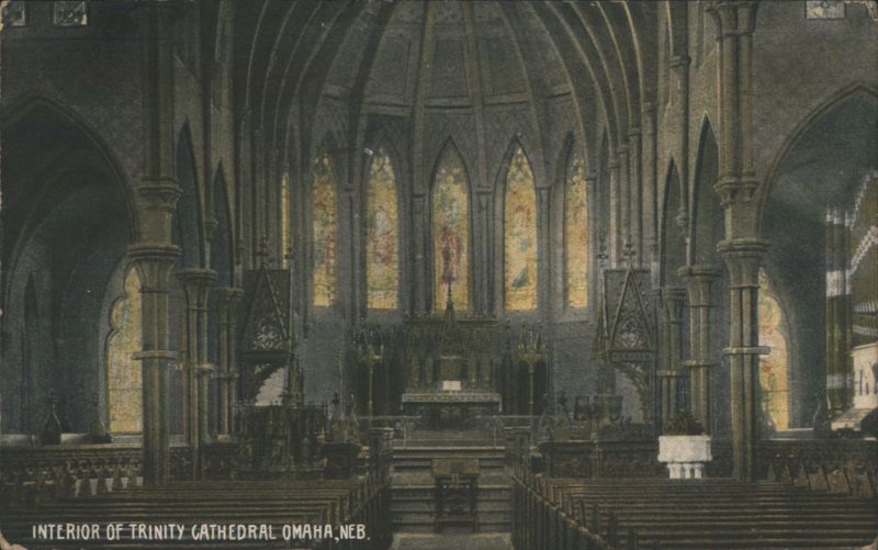 Interior of Trinity Cathedral, Omaha, NE Nebraska
