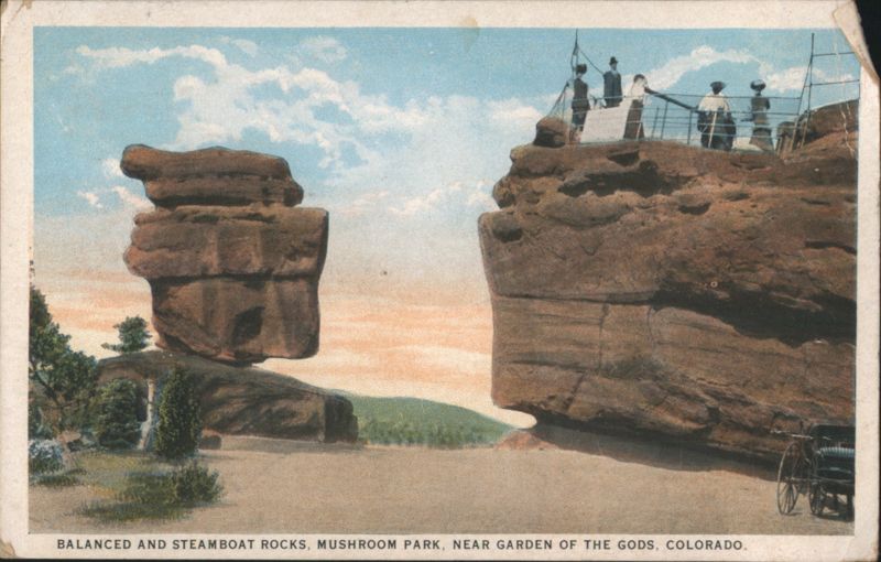 Balanced and Steamboat Rocks, Mushroom Park Colorado Springs