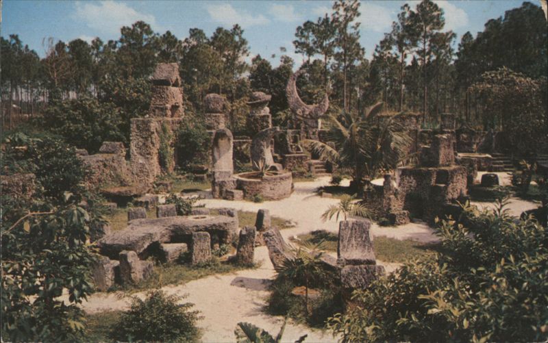 Rock Gate Park, The Coral Castle, Miami, FL Florida