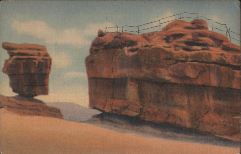 Balanced and Steamboat Rocks, Garden of the Gods Colorado