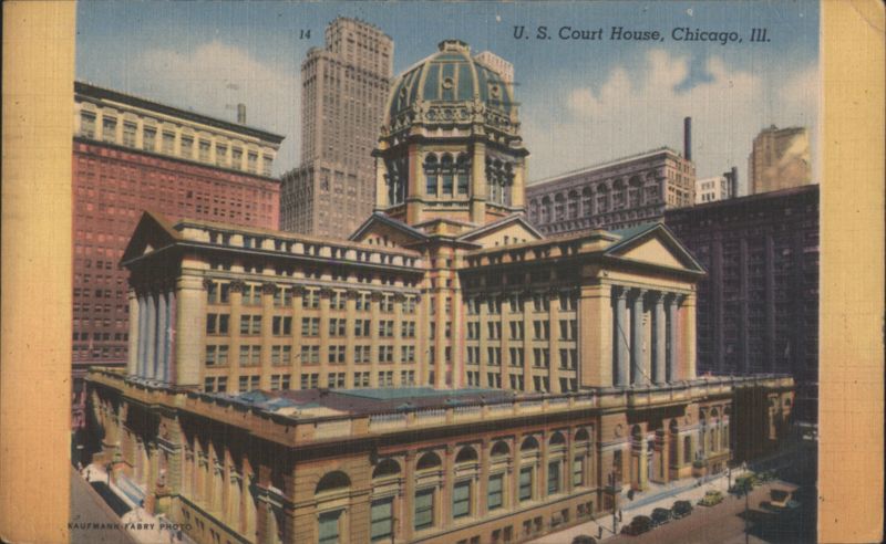 U. S. Court House, Chicago, Illinois Kaufmann-Fabry Photo