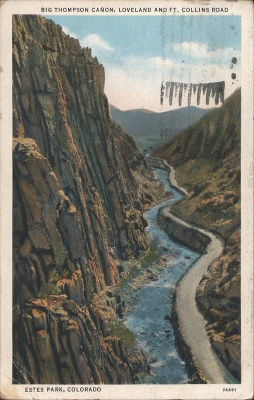 Big Thompson Cañon, Lovabeland & Ft. Collins Road, Estes Park Colorado