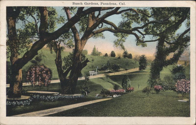 Busch Gardens, Pasadena, California