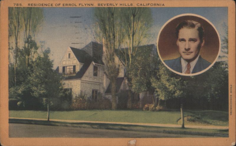 Residence of Errol Flynn, Beverly Hills, California