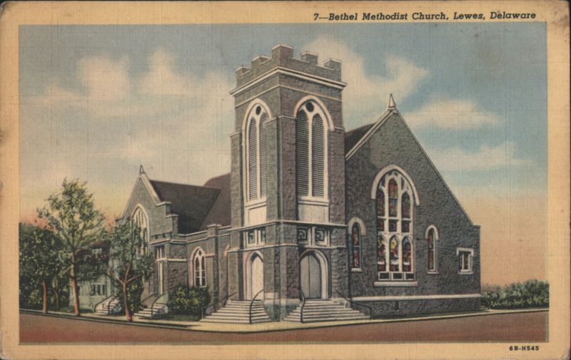 Bethel Methodist Church, Lewes, Delaware
