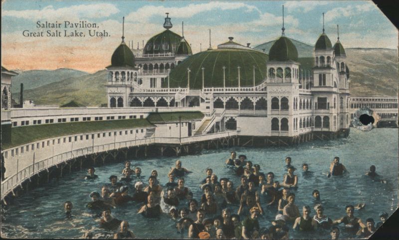 Saltair Pavilion, Great Salt Lake Utah