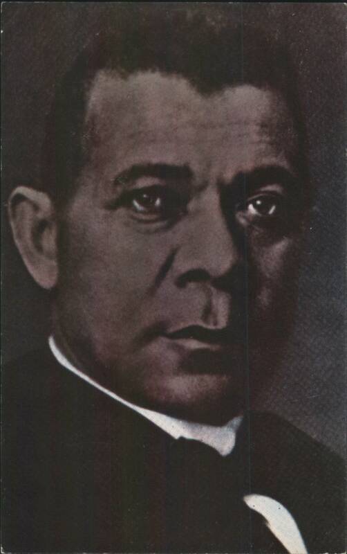 Booker T. Washington Portrait, Educator, Author Black Americana