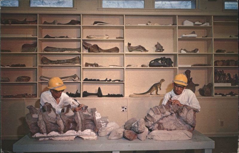 Dinosaur National Monument Lab, Fossil Preparation Quarry Visitor Center Utah