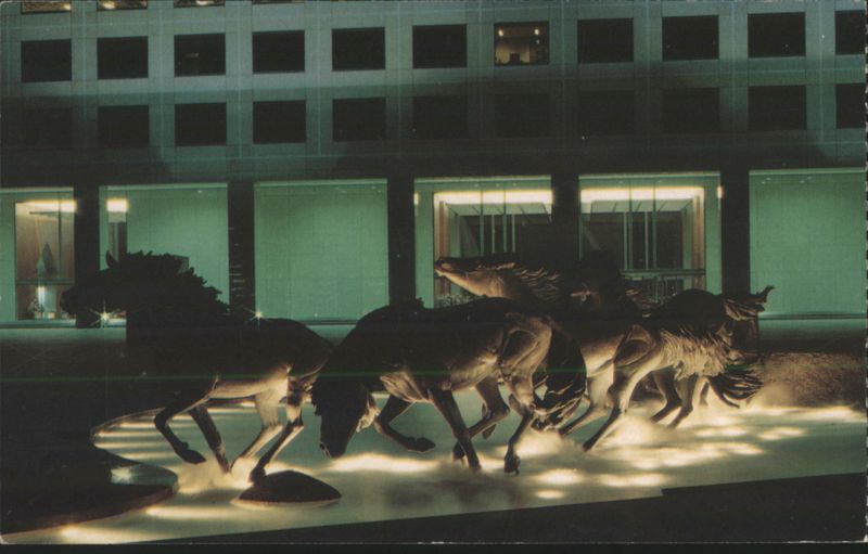 The Bronze Mustangs, Las Colinas, Irving, Texas Robert Glen