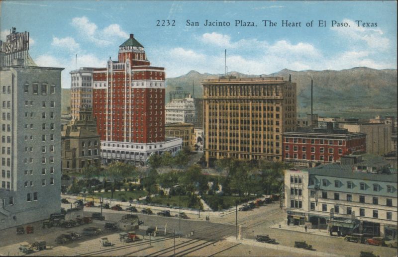 San Jacinto Plaza, The Heart of El Paso, Texas